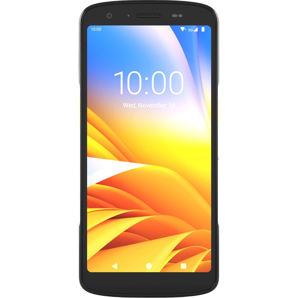 [sytc27 - WCMTB-T27B6ABC2-A6] Zebra TC27, 2D, SE4710, capacitif projeté, 2-Pin, USB-C, BT, WiFi, eSIM, 5G, NFC, Android, GMS, noir
